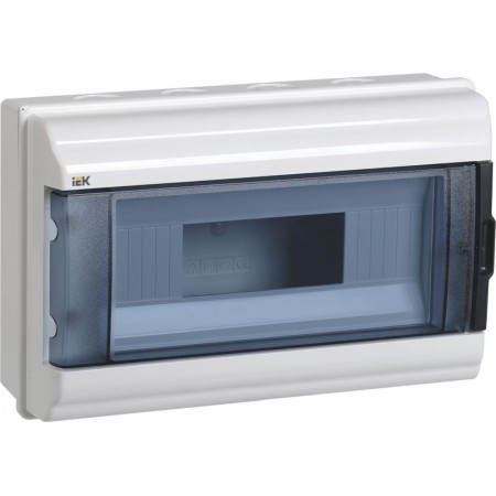 Щит распределительный IEK MKP72-N3-12-55 КМПн-12 IP55 для установки модульных устройств навесной 306мм 108мм 198мм 660B 12мод. пластик IP55 белый (упак.:1шт)
