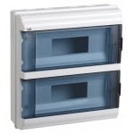 Щит распределительный IEK MKP72-N3-24-55 КМПн-24 IP55 для установки модульных устройств навесной 306мм 108мм 328мм 660B 24мод. пластик IP55 белый (упак.:1шт)