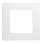 Рамка Legrand Etika 672501 накладная 1x ABS пластик белый