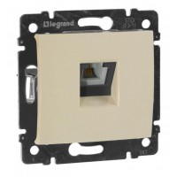 Розетка телеф. Legrand Valena 774338 скрыт. слоновая кость