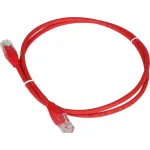 Патч-корд Lanmaster TWT-45-45-0.15-RD RJ-45 вил.-вилка RJ-45 кат.5E 0.15м красный ПВХ (уп.:1шт)