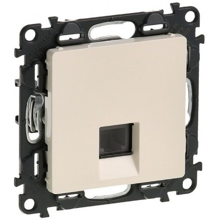 Розетка телеф. Legrand Valena Life 753538 скрыт. слоновая кость