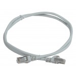 Патч-корд ITK PC01-C5EF-05M-G FTP вилка RJ-45-вилка RJ-45 кат.5е 0.5м серый ПВХ (уп.:1шт)