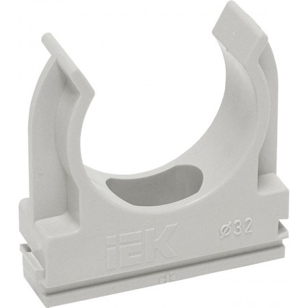 Держатель d50mm IEK CTA10D-CF50-K41-025-PCS (упак.:25шт) серый