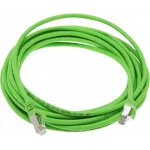 Патч-корд ITK PC02-C5EFL-5M FTP RJ-45 вил.-вилка RJ-45 кат.5E 5м зеленый LSZH (уп.:1шт)