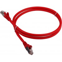 Патч-корд Lanmaster LAN-PC45/S6-1.0-RD FTP RJ-45 вил.-вилка RJ-45 кат.6 1м красный LSZH (уп.:1шт)