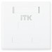 Розетка ITK CS2-1C5EU-22 настен.RJ45 2 кат.5E UTP бел. (упак.:1шт)