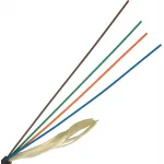 Кабель распределительный Lanmaster LAN-OFC-DU8-M3-HF 8x 50/125 OM3 универсальный LSZH 1м