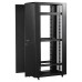 Шкаф коммутационный Lanmaster (TWT-CBB-42U-6X10-P1) напольный 42U 600x1000мм пер.дв.перфор. задн.дв.перфор.2-хст. 2 бок.пан. направл.под закл.гайки 800кг черный IP20 сталь