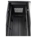 Шкаф коммутационный Lanmaster (TWT-CBB-42U-6X10-P1) напольный 42U 600x1000мм пер.дв.перфор. задн.дв.перфор.2-хст. 2 бок.пан. направл.под закл.гайки 800кг черный IP20 сталь