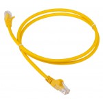 Патч-корд Lanmaster LAN-PC45/U5E-5.0-YL UTP вилка RJ-45-вилка RJ-45 кат.5е 5м желтый LSZH (уп.:1шт)
