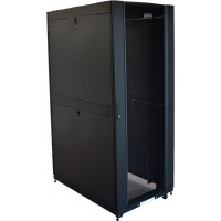 Шкаф коммутационный Lanmaster (LAN-DC-CBP-48UX8X10) напольный 48U 800x1070мм пер.дв.перфор. задн.дв.перфор.2-хст. 1500кг черный 2259мм Шкаф коммутационный Lanmaster (LAN-DC-CBP-48UX8X10) напольный 48U 800x1070мм пер.дв.перфор. задн.дв.перфор.2-хст. 1500кг черный 2259мм