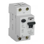 Выключатель дифф.тока УЗО IEK MDV15-2-032-030 ВД1-63 Generica 32A 4.5kA 30мА AC 2П 230В 2мод серый (упак.:1шт)