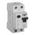 Выключатель дифф.тока УЗО IEK MDV15-2-063-030 ВД1-63 Generica 63A 4.5kA 30мА AC 2П 230В 2мод серый (упак.:1шт)