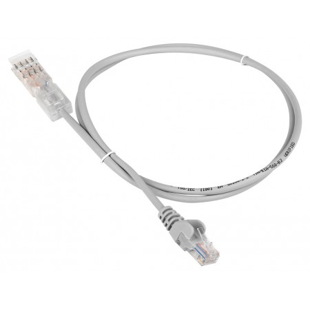 Патч-корд Lanmaster LAN-45-P2-2M UTP RJ-45 вил.-110 кат.5E 2м серый ПВХ Патч-корд Lanmaster LAN-45-P2-2M UTP RJ-45 вил.-110 кат.5E 2м серый ПВХ