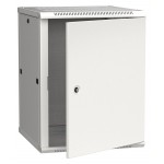 Шкаф коммутационный ITK Linea W (LWR3-18U66-MF) настенный 18U 600x600мм пер.дв.металл 90кг серый 500мм 200град. 900мм IP20 IK10