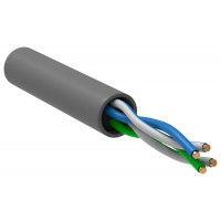 Кабель информационный ITK Generica BC1-C502-111-305-G кат.5 U/UTP 2 парыX24AWG PVC внутренний 305м серый