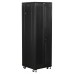 Шкаф коммутационный Lanmaster (TWT-CBB-18U-6X10-G1) напольный 18U 600x1000мм пер.дв.стекл металл 2 бок.пан. 800кг черный