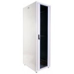 Шкаф коммутационный ЦМО (ШТК-Э-42.6.6-13АА) напольный 42U 600x600мм пер.дв.стекл металл 2 бок.пан. направл.под закл.гайки 710кг серый 515мм 77кг 180град. 1987мм IP20 сталь