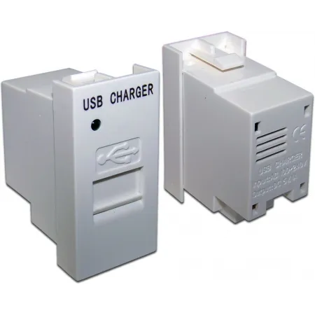 Модуль Lanmaster LAN-EZ45X22-1XUSB-WH (упак.:1шт) 1м белый Модуль Lanmaster LAN-EZ45X22-1XUSB-WH (упак.:1шт) 1м белый