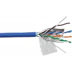 Кабель информационный Lanmaster LAN-5EFTP-LSZH-BL кат.5E F/UTP 4 пары 24AWG LSZH внутренний 305м синий