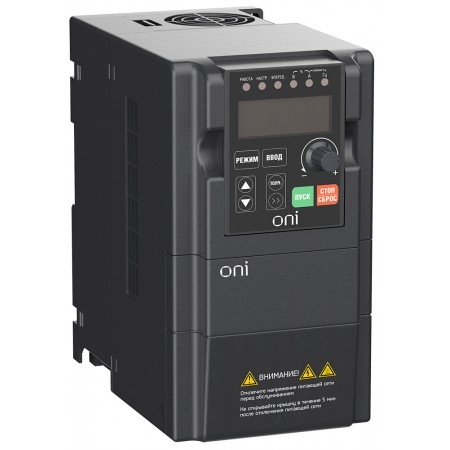 Преобразователь частоты IEK A150 (A150-33-075HT) IP20 со встроенным тормозным модулем