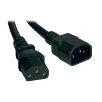 Шнур питания ITK PC-C13C14-5M C13-С14 проводник.:3x1.5мм2 5м 230В 10А (упак.:1шт) черный