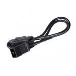 Шнур питания ITK PC-C19C20-2M C19-C20 проводник.:3x1.5мм2 2м 230В 10А черный