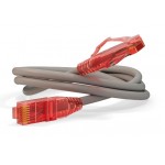 Патч-корд Hyperline PC-LPM-UTP-RJ45-RJ45-C5e-0.3M-LSZH-GY PC-LPM-UTP-RJ45-RJ45-C5E-0.3M UTP RJ-45 вил.-вилка RJ-45 кат.5E 0.3м серый LSZH (уп.:1шт) 24AWG