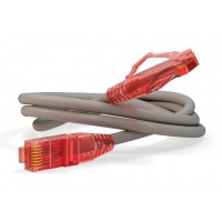 Патч-корд Hyperline PC-LPM-UTP-RJ45-RJ45-C5E-1M-LSZH-GY PC-LPM-UTP-RJ45-RJ45-C5E-1M UTP RJ-45 вил.-вилка RJ-45 кат.5E 1м серый LSZH (уп.:1шт) 24AWG