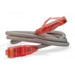Патч-корд Hyperline PC-LPM-UTP-RJ45-RJ45-C5E-2M-LSZH-GY PC-LPM-UTP-RJ45-RJ45-C5E-2M UTP RJ-45 вил.-вилка RJ-45 кат.5E 2м серый LSZH (уп.:1шт) 24AWG