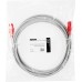 Патч-корд Hyperline PC-LPM-UTP-RJ45-RJ45-C5E-3M-LSZH-GY PC-LPM-UTP-RJ45-RJ45-C5E-3M UTP RJ-45 вил.-вилка RJ-45 кат.5E 3м серый LSZH (уп.:1шт) 24AWG