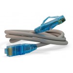 Патч-корд Hyperline PC-LPM-UTP-RJ45-RJ45-C6-0.5M-LSZH-GY PC-LPM-UTP-RJ45-RJ45-C6-0.5M UTP RJ-45 вил.-вилка RJ-45 кат.6 0.5м серый LSZH (уп.:1шт) 24AWG