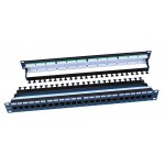 Патч-панель Hyperline PP3-19-24-8P8C-C6-110D 19" 1U 24xRJ45 кат.6 UTP
