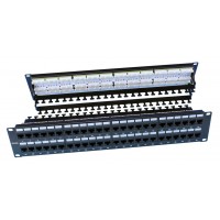 Патч-панель Hyperline PP3-19-48-8P8C-C6-110D 19" 2U 48xRJ45 кат.6 UTP