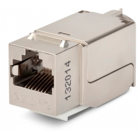 Модуль Hyperline KJNE-8P8C-C5E-90-SH-F-WH информ. KeystoneRJ45 кат.5E FTP стальной (упак.:1шт)