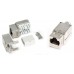 Модуль Hyperline KJNE-8P8C-C5E-90-SH-F-WH информ. KeystoneRJ45 кат.5E FTP стальной (упак.:1шт)