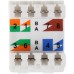Модуль Hyperline KJ8-8P8C-C5E-180-WH информ. KeystoneRJ45 кат.5E UTP бел. (упак.:1шт)
