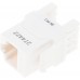 Модуль Hyperline KJ8-8P8C-C5E-180-WH информ. KeystoneRJ45 кат.5E UTP бел. (упак.:1шт)