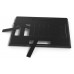 Шкаф коммутационный Hyperline (TTBR-2266-AS-RAL9004) напольный 22U 600x600мм пер.дв.стекл задн.дв.спл.стал.лист 2 бок.пан. 800кг черный 510мм 1166мм IP20 сталь
