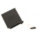 Шкаф коммутационный Hyperline (TWB-FC-1266-GP-RAL9004) настенный 12U 600x600мм пер.дв.стекл 60кг черный 662мм IP20 сталь
