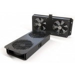 Модуль вентиляторный Hyperline (TFAB-T2FR-RAL9004) 2 вент. черный (упак.:1шт)