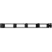 Кабельный органайзер Горизонтальный Hyperline CM-1U-ML односторонний кольца 1U шир.:19" глуб.:60мм