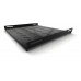 Полка стационарная Hyperline TSH3L-450-RAL9004 1U нагр.:20кг. 19" 450мм черный (упак.:1шт)