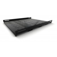 Полка стационарная Hyperline TSH3H-650-RAL9004 1U нагр.:100кг. 19" 650мм черный (упак.:1шт)