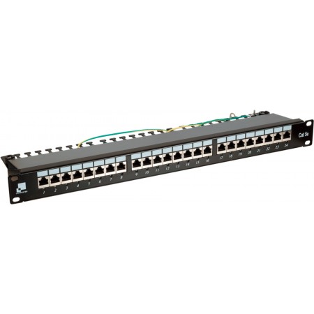 Патч-панель Lanmaster LAN-PPI24S5E 19" 1U 24xRJ45 кат.5e STP Патч-панель Lanmaster LAN-PPI24S5E 19" 1U 24xRJ45 кат.5e STP