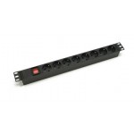 Блок распределения питания NT SOC.BR 230.16B-8S-C20 B 480147 гор.размещ. 8xSchuko 16A C20