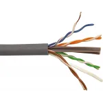 Кабель информационный Lanmaster LAN-6EUTP-LSZH-GY кат.6 U/UTP 4 пары LSZH внутренний 305м серый