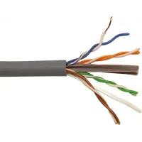 Кабель информационный Lanmaster LAN-6EUTP-LSZH-GY кат.6 U/UTP 4 пары LSZH внутренний 305м серый