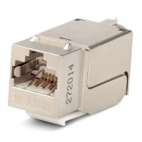 Модуль Hyperline KJNE-8P8C-C6-90-SH-F-WH информ. KeystoneRJ45 1 кат.6 STP бел. (упак.:1шт)